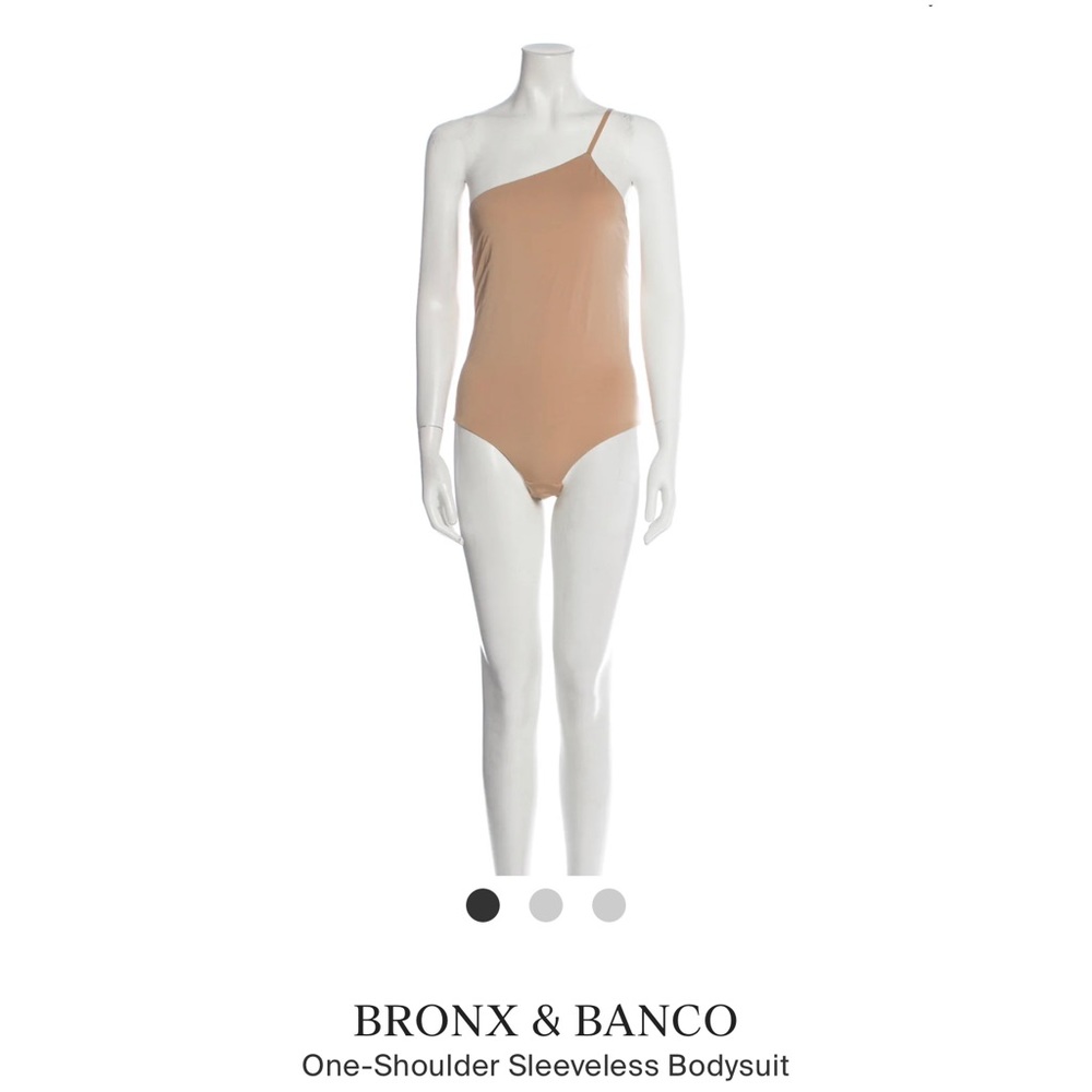 One-Shoulder Sleeveless Bodysuit